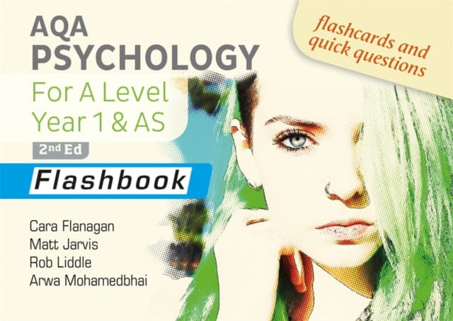 AQA Psychology for A Level Year 1 & AS Flashbook: 2nd Edition by Arwa Mohamedbhai Extended Range Illuminate Publishing