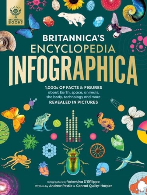 Britannica's Encyclopedia Infographica : 1,000s of Facts & Figures-about Earth, space, animals, the body, technology & more-Revealed in Pictures by Valentina D'Efilippo Extended Range What on Earth Publishing Ltd