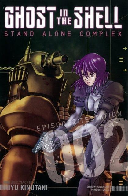 Ghost In The Shell: Stand Alone Complex 2 by Yu Kinutani Extended Range Kodansha America, Inc