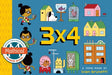 3x4 : TOON Level 1 by Mr Ivan Brunetti Extended Range Raw Junior LLC