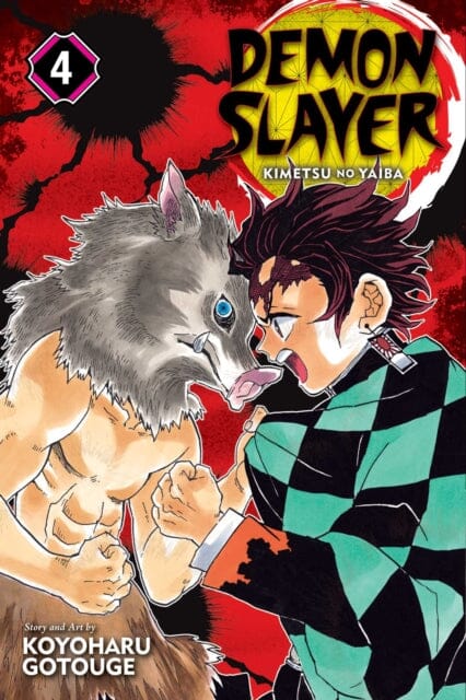 Demon Slayer: Kimetsu no Yaiba, Vol. 4 by Koyoharu Gotouge Extended Range Viz Media, Subs. of Shogakukan Inc