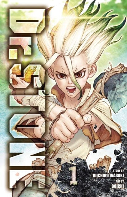 Dr. STONE, Vol. 1 by Riichiro Inagaki Extended Range Viz Media, Subs. of Shogakukan Inc