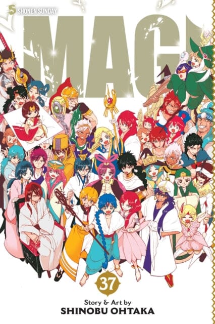 Magi: The Labyrinth of Magic, Vol. 37 by Shinobu Ohtaka Extended Range Viz Media, Subs. of Shogakukan Inc