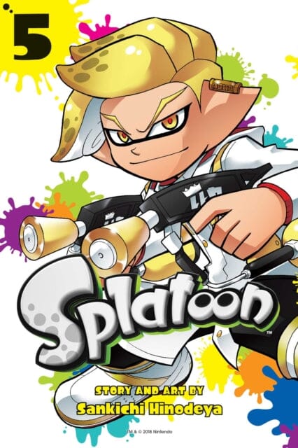 Splatoon, Vol. 5 by Sankichi Hinodeya Extended Range Viz Media, Subs. of Shogakukan Inc