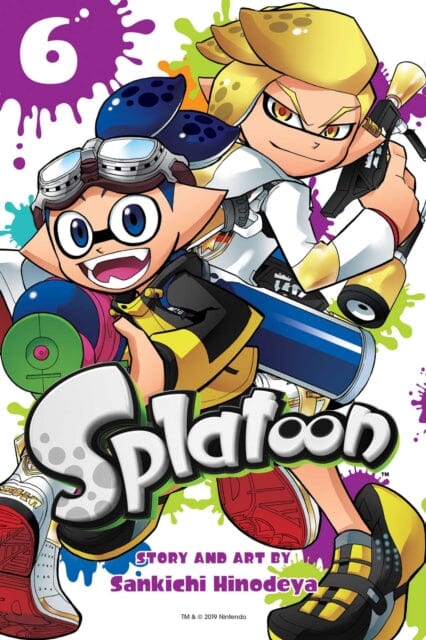 Splatoon, Vol. 6 by Sankichi Hinodeya Extended Range Viz Media, Subs. of Shogakukan Inc