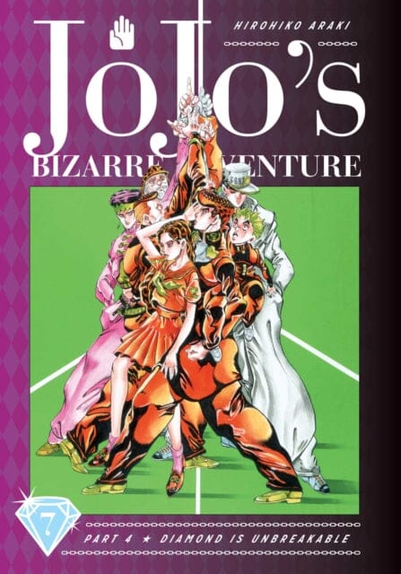 JoJo's Bizarre Adventure: Part 4--Diamond Is Unbreakable, Vol. 7 by Hirohiko Araki Extended Range Viz Media, Subs. of Shogakukan Inc