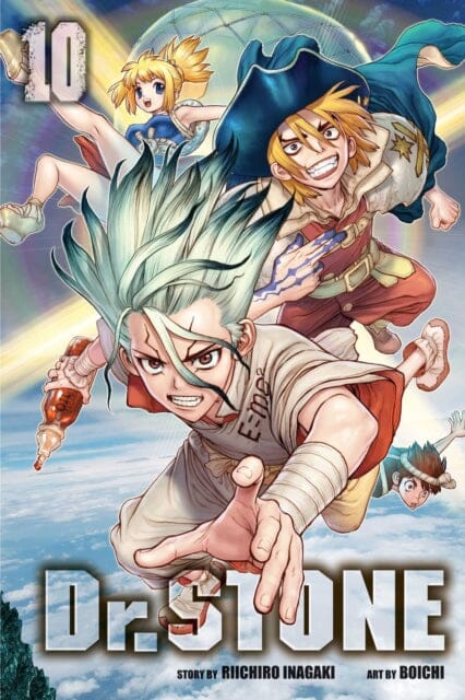 Dr. STONE, Vol. 10 by Riichiro Inagaki Extended Range Viz Media, Subs. of Shogakukan Inc