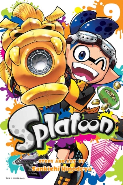 Splatoon, Vol. 9 by Sankichi Hinodeya Extended Range Viz Media, Subs. of Shogakukan Inc