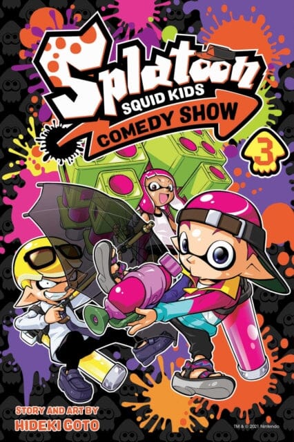 Splatoon: Squid Kids Comedy Show, Vol. 3 by Hideki Goto Extended Range Viz Media, Subs. of Shogakukan Inc
