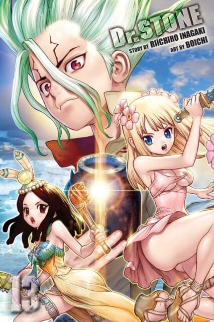 Dr. STONE, Vol. 13 by Riichiro Inagaki Extended Range Viz Media, Subs. of Shogakukan Inc