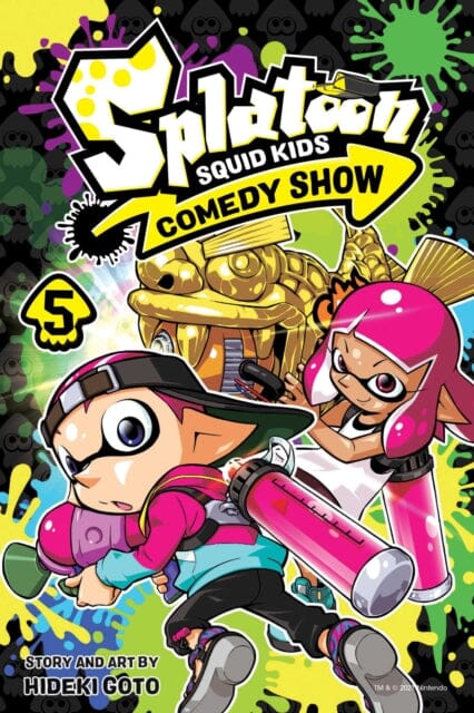 Splatoon: Squid Kids Comedy Show, Vol. 5 by Hideki Goto Extended Range Viz Media, Subs. of Shogakukan Inc