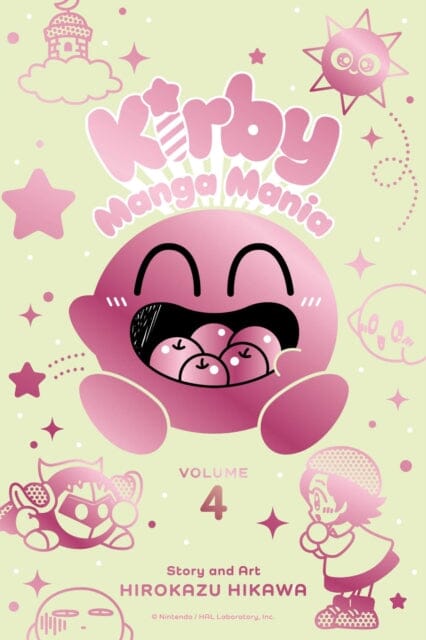 Kirby Manga Mania, Vol. 4 by Hirokazu Hikawa Extended Range Viz Media, Subs. of Shogakukan Inc