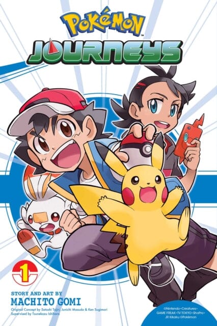 Pokemon Journeys, Vol. 1 by Machito Gomi Extended Range Viz Media, Subs. of Shogakukan Inc