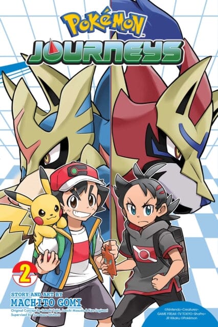 Pokemon Journeys, Vol. 2 by Machito Gomi Extended Range Viz Media, Subs. of Shogakukan Inc