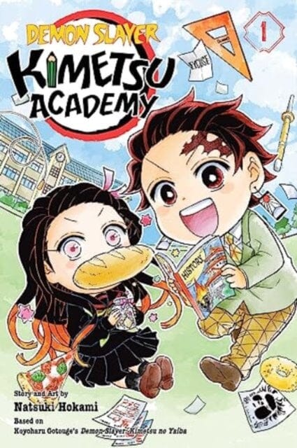 Demon Slayer: Kimetsu Academy, Vol. 1 by Natsuki Hokami Extended Range Viz Media, Subs. of Shogakukan Inc