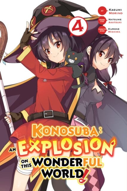 Konosuba: An Explosion on This Wonderful World!, Vol.4 by Natsume Akatsuki Extended Range Little, Brown & Company