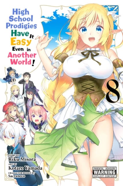 High School Prodigies Have It Easy Even in Another World!, Vol. 8 by Riku Misora Extended Range Little, Brown & Company