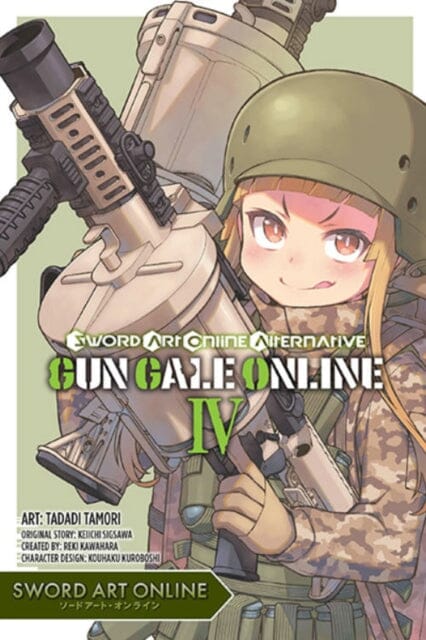 Sword Art Online Alternative Gun Gale Online, Vol. 4 (manga) by Kazune Kawahara Extended Range Little, Brown & Company