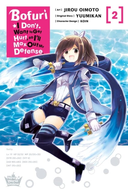 Bofuri: I Don't Want to Get Hurt, so I'll Max Out My Defense., Vol. 2 (manga) by Yuumikan Extended Range Little, Brown & Company