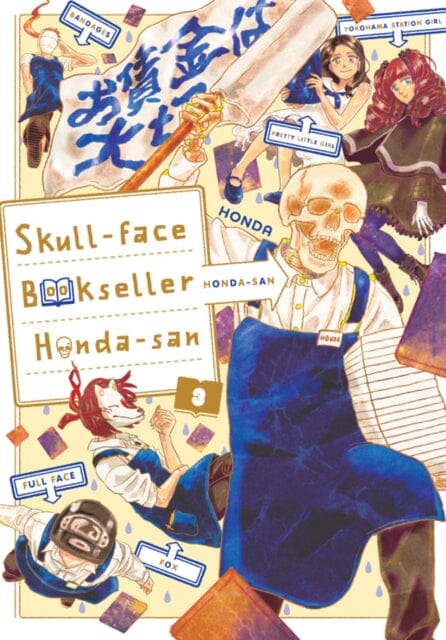 Skull-face Bookseller Honda-san, Vol. 3 by Honda Extended Range Little, Brown & Company