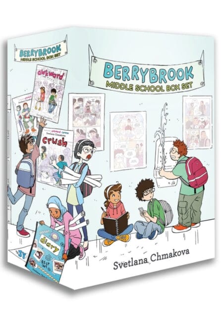 Berrybrook Middle School Box Set by Svetlana Chmakova Extended Range Little, Brown & Company