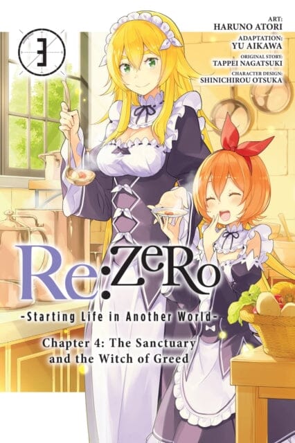 Re:ZERO -Starting Life in Another World-, Chapter 4: The Sanctuary and the Witch of Greed, Vol. 3 by Tappei Nagatsuki Extended Range Little, Brown & Company