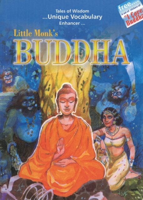Little Monk's Buddha by Pooja Pandey Extended Range Wisdom Tree