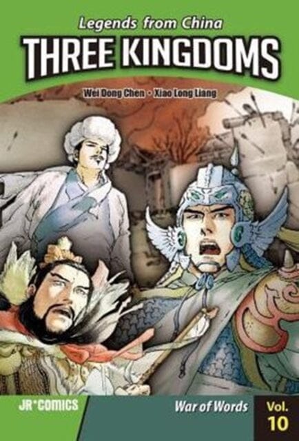 Three Kingdoms Volume 10: War of Words by Wei Dong Chen Extended Range JR Comics