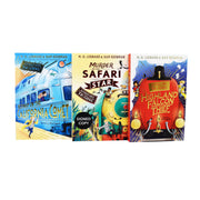 Adventures on Trains 3 Books Collection by M. G. Leonard - Paperback - Age 9-14 9-14 Macmillan Children's Books