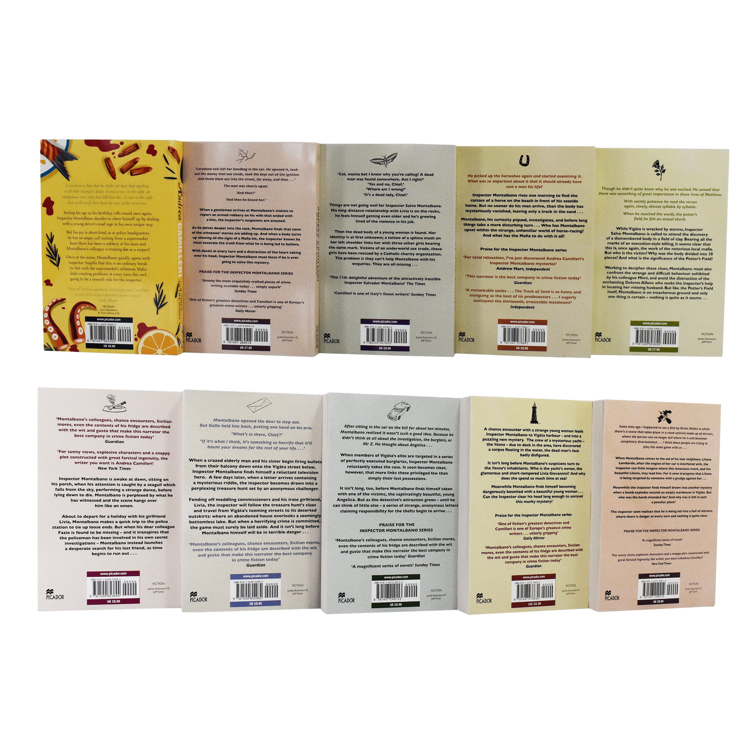 Inspector Montalbano Books 11-20 Collection — Books2Door