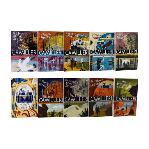 The Inspector Montalbano Mysteries 10 Book Collection Series 2 - Adult - Paperback - Andrea Camilleri Young Adult Picador