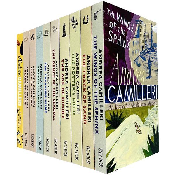 The Inspector Montalbano Mysteries 10 Book Collection Series 2 - Adult - Paperback - Andrea Camilleri Young Adult Picador