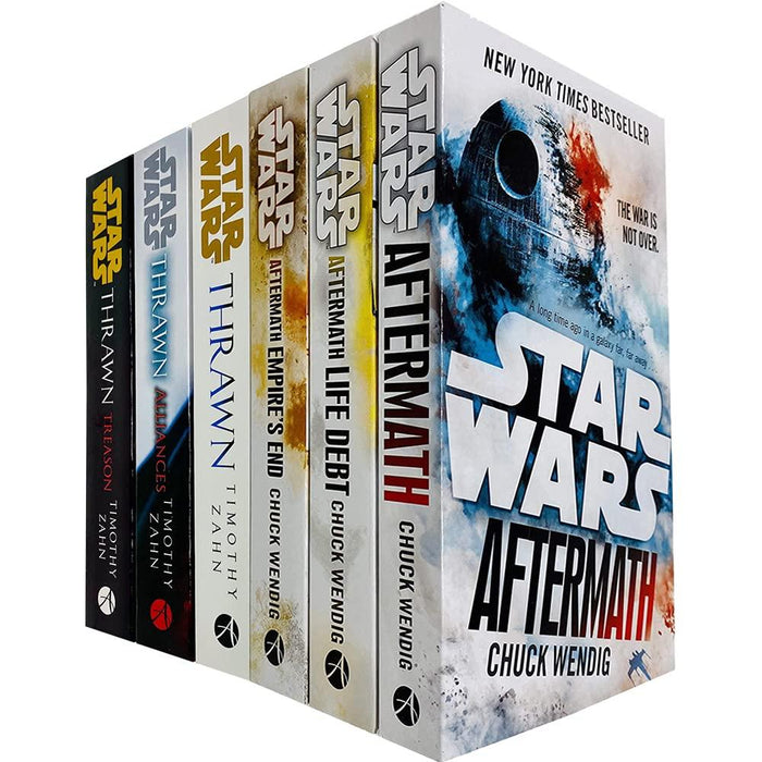 Star Wars Thrawn Series & Aftermath Trilogy 6 Books Collection by Timothy Zahn – Young Adult - Paperback Young Adult Arrow Books