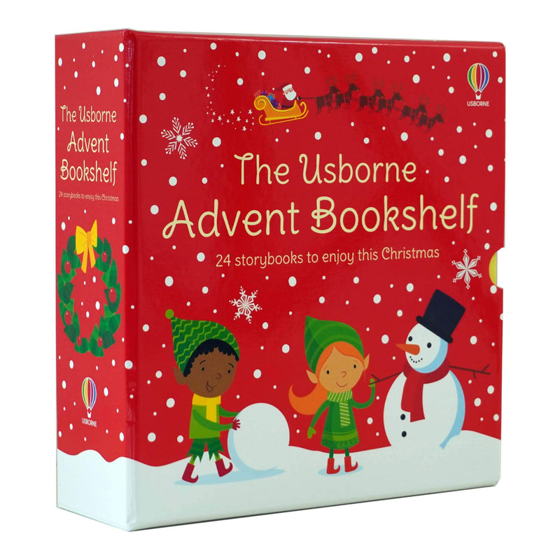 The Usborne Advent Bookshelf 24 Storybooks to enjoy this Christmas - Age 3+ - Paperback 0-5 Usborne Publishing Ltd