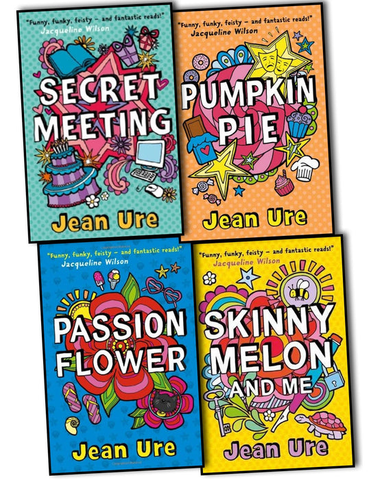 Jean Ure 4 Books Collection Set - Ages 9-11 - Paperback 9-14 HarperCollins Publishers