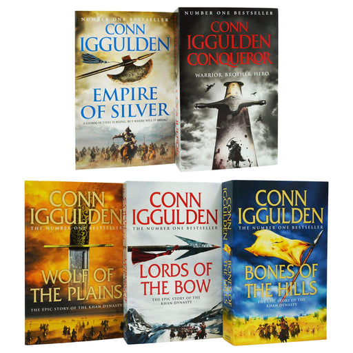 Conn Iggulden Conqueror Series 5 Books Collection - Adult - Paperback Adult Harper Collins