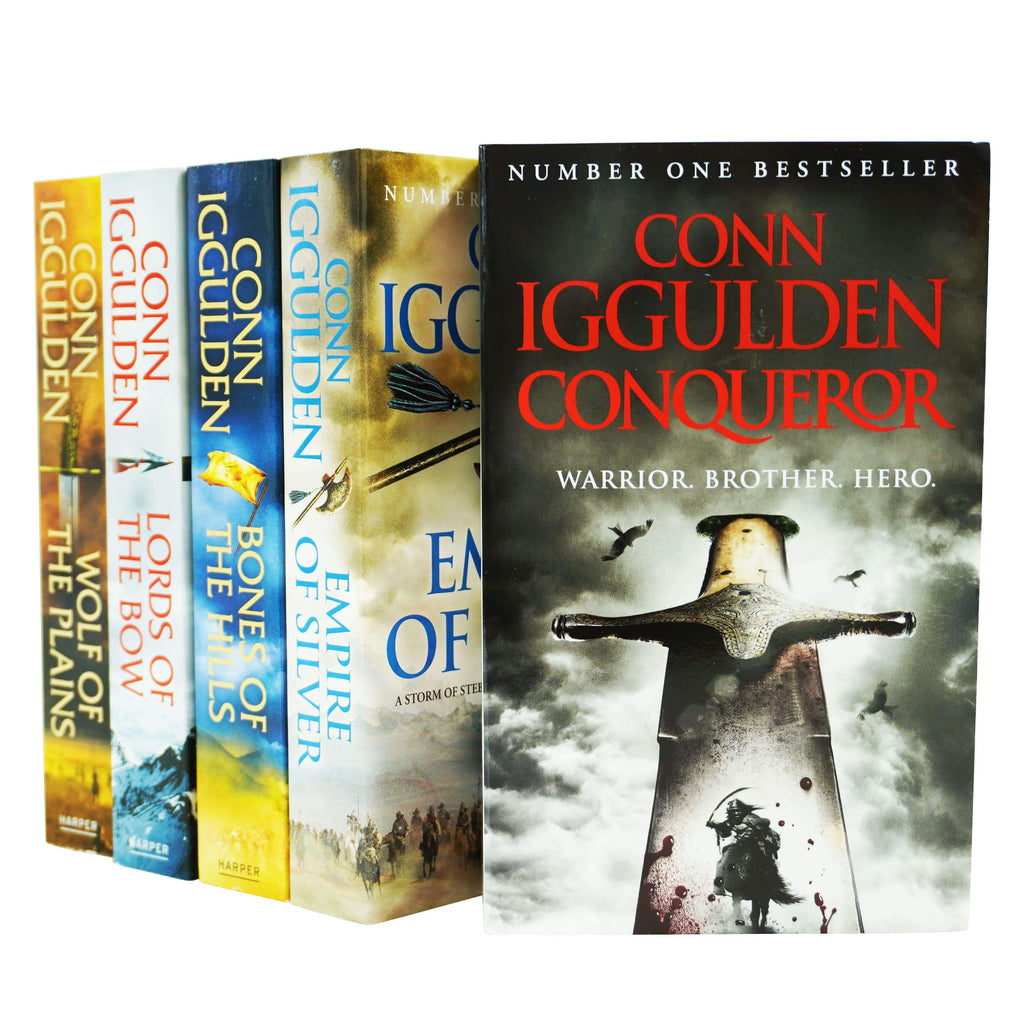 Conqueror Series Conn Iggulden 5 Books Collection Set Fiction Paperback