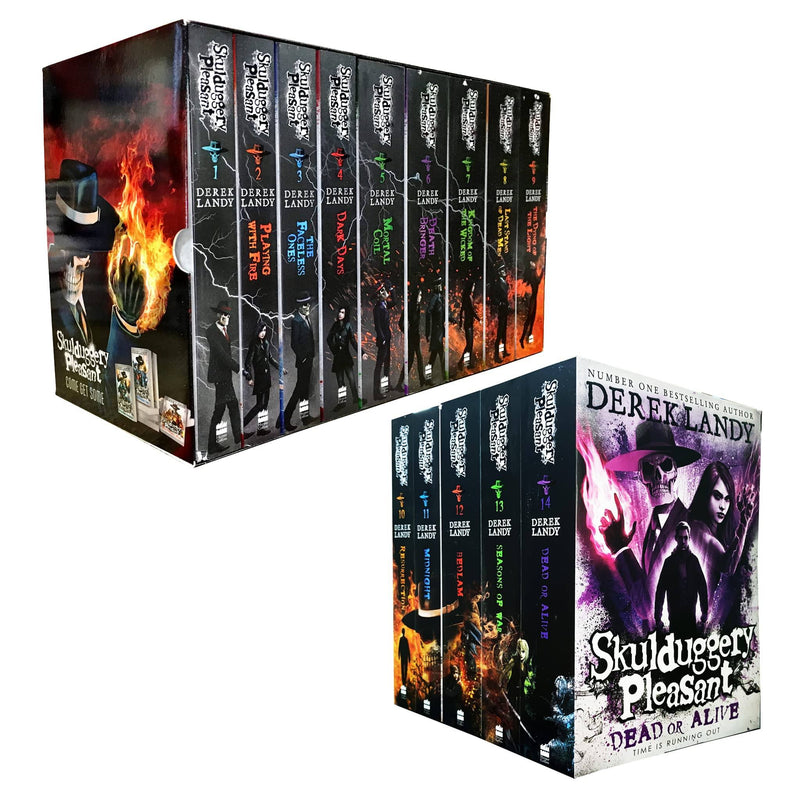 Skulduggery Pleasant Series 14 Books by Derek Landy - Ages 11+ - Paperback Young Adult HarperCollins Publishers