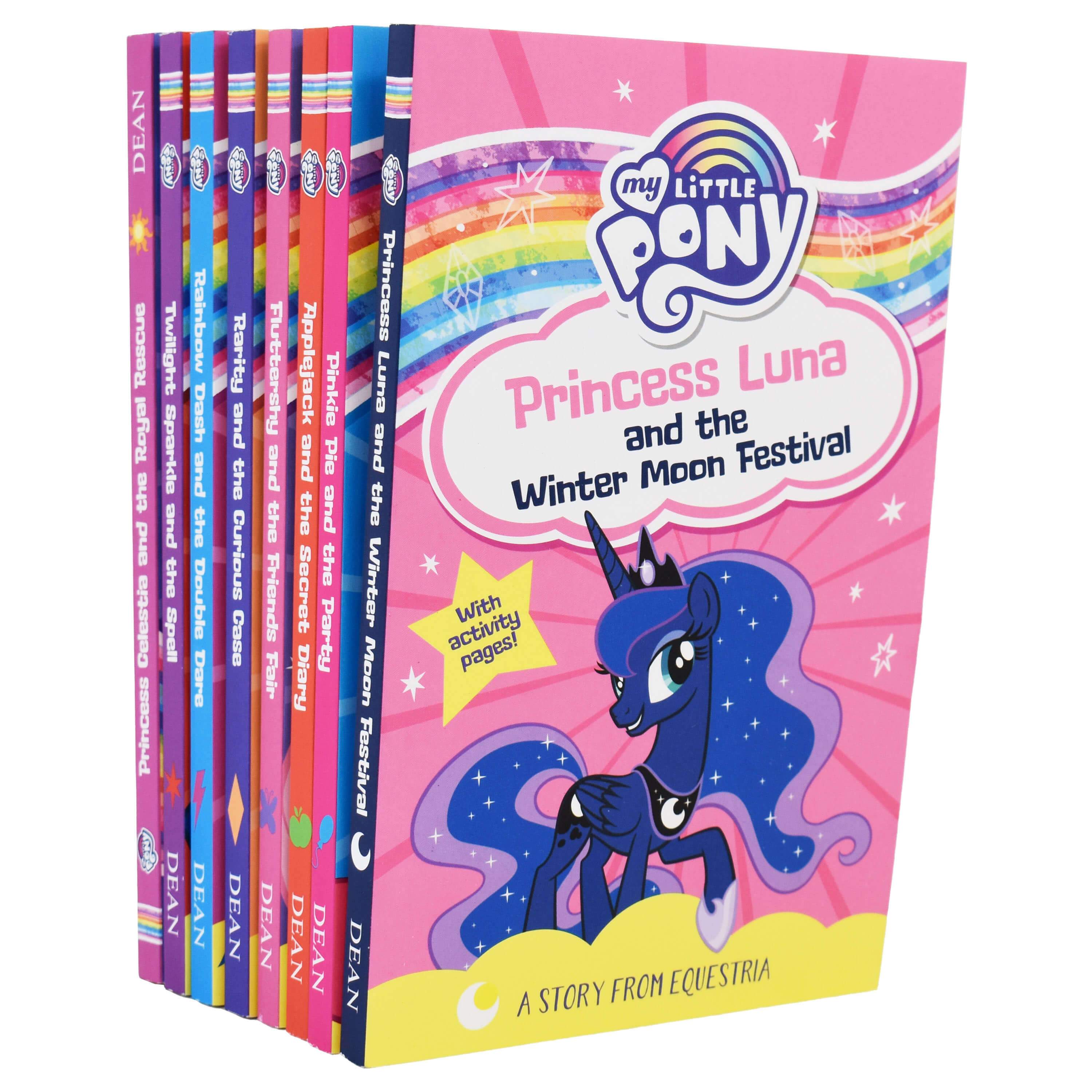 My Little Pony 8 Books (A Story From Equestria) - Ages 5-7