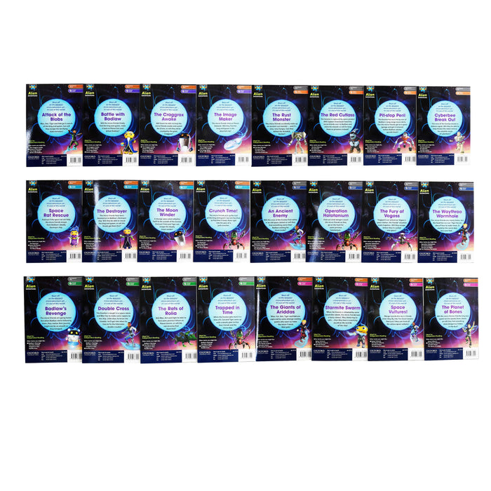 Project X Alien Adventures Series 2 Collection 25 Books Set by Steve C ...