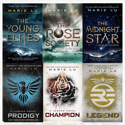 Legend Trilogy & Young Elite Series 6 Books Collection Set By Marie Lu - Age 9-18 - Paperback Books2Door