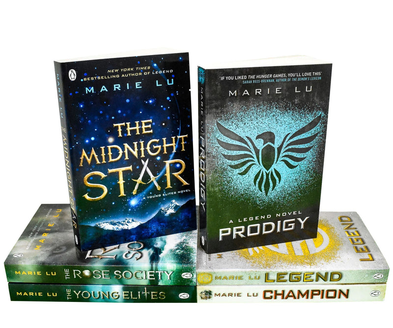 Legend Trilogy & Young Elite Series 6 Books Collection Set By Marie Lu - Age 9-18 - Paperback Books2Door