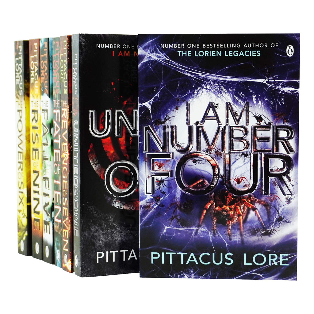 Lorien Legacies Series 7 Books Set Pittacus Lore Ages 13+ Paperback