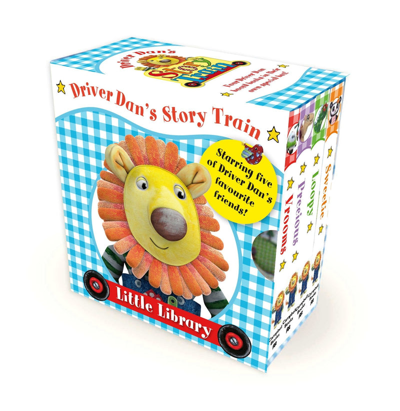 Driver Dan's Story Train: Little Library 4 Books Set By Rebecca Elgar - Ages 2-5 - Board Book 0-5 Campbell Books