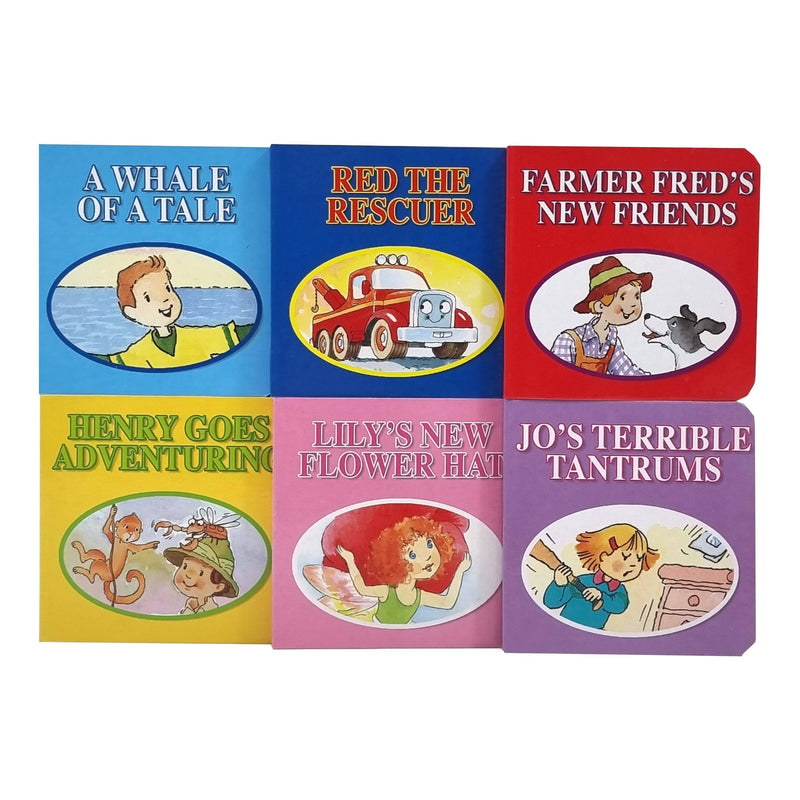 Bedtime Stories Pocket Library 6 Books Collection Set - Ages 0-5 - Board Book 0-5 Alligator Books