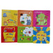 Red Fun to Learn Mini Library 6 Books Collection Set - Ages 0-5 - Board Book 0-5 Alligator Books