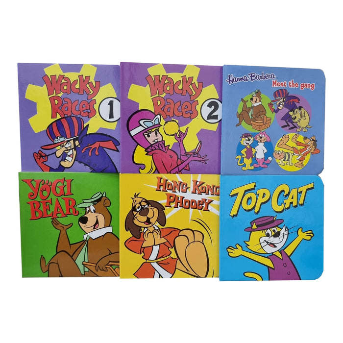 Hanna Barbera Pocket Library 6 Books Collection Set - Ages 0-5 - Board Book 0-5 Alligator Books