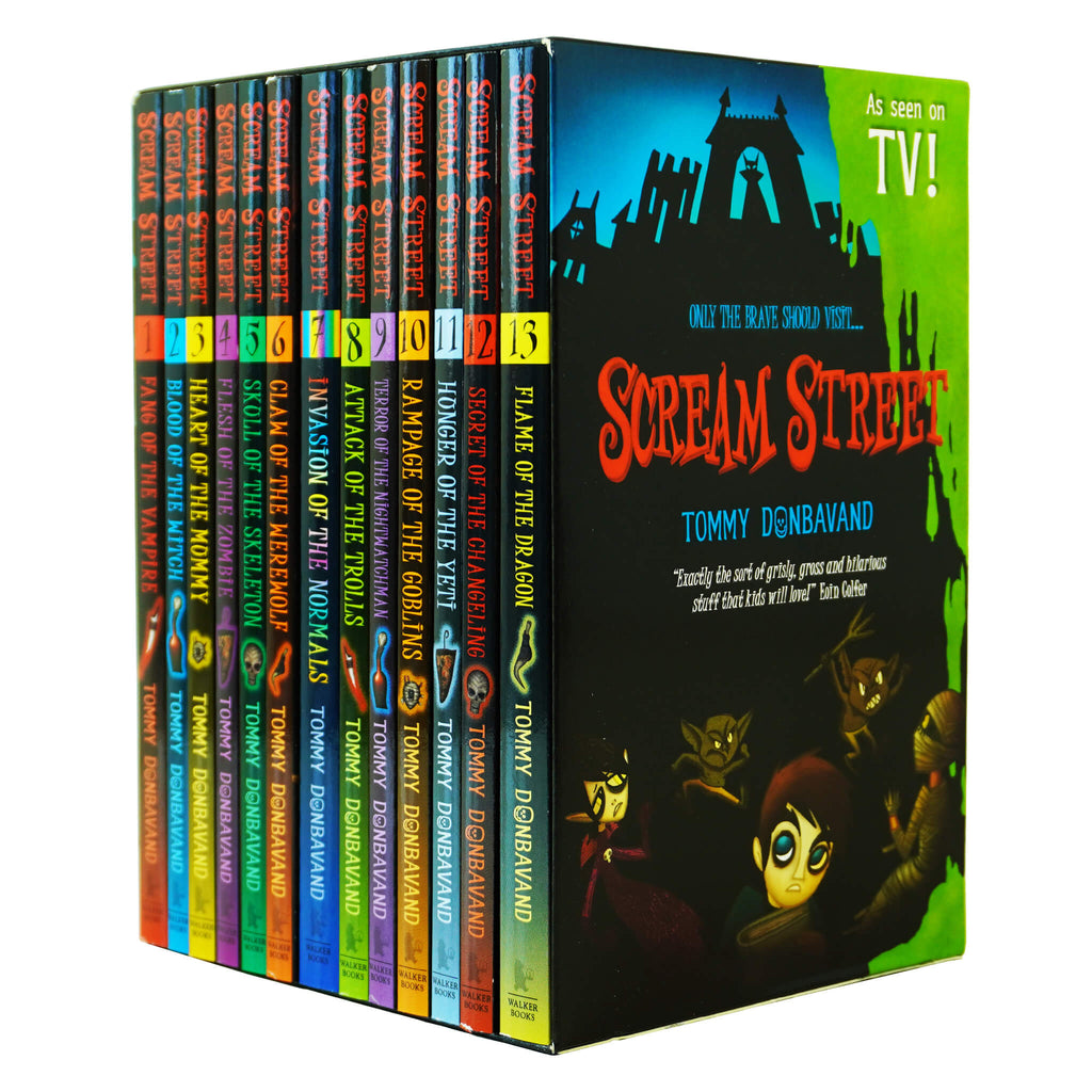 Scream Street 13 Collection Box Set Tommy Donbavand Ages 9 14 Paperback