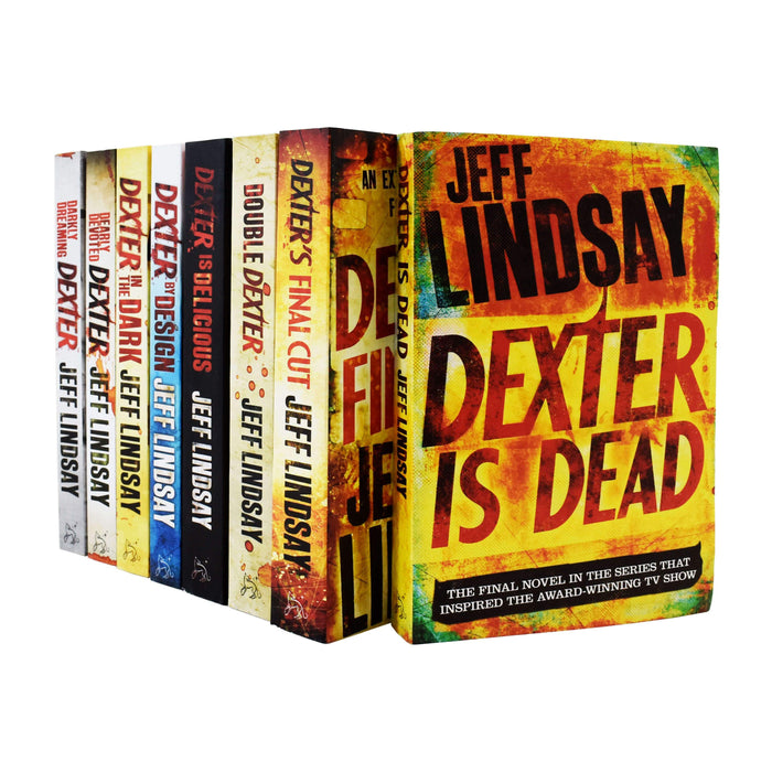 Dexter Series Collection 8 Books Set by Jeff Lindsay - Adult - Paperback Young Adult Orion