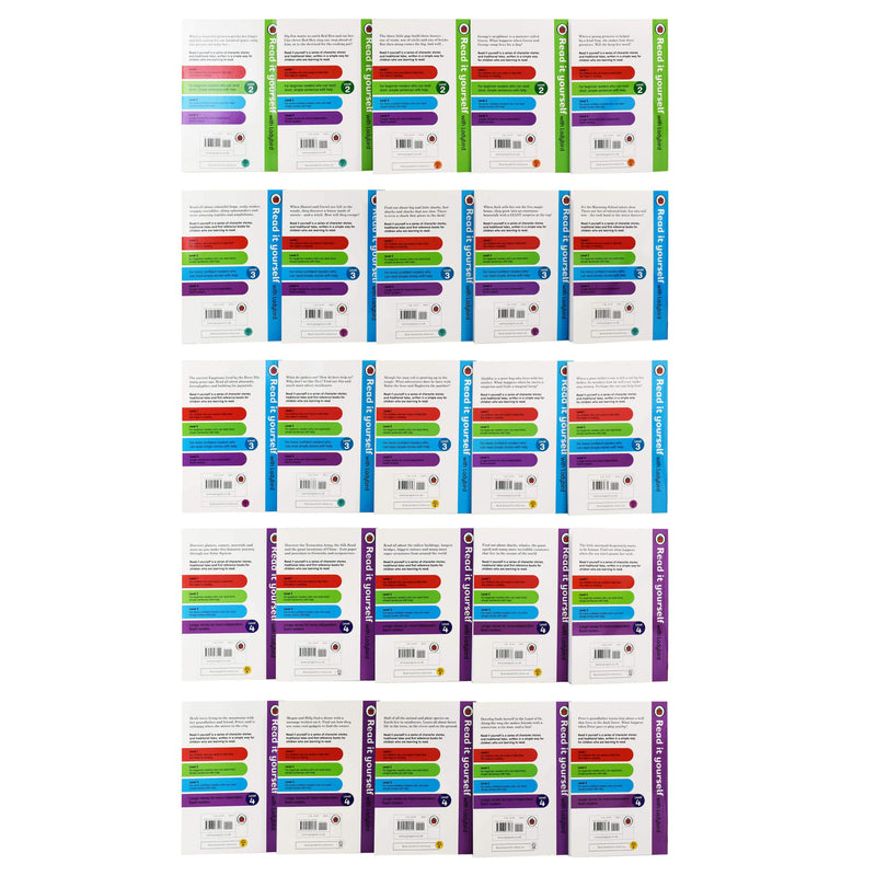 Read It Yourself With Ladybird (Level 1-4) 50 Books - Ages 5-7 - Paperback 5-7 Ladybird